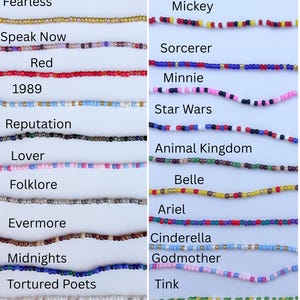 Bracelets personnalisés Taylor Swift pour célibataire | Bracelets de l'amitié Eras Tour | Cadeaux personnalisés Swiftie | Demoiselle d'honneur image 8