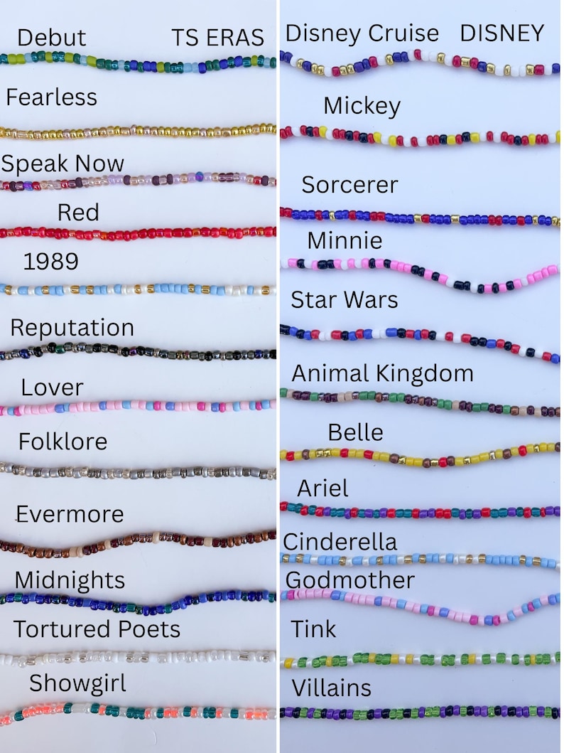 Bracelets personnalisés Taylor Swift pour célibataire | Bracelets de l'amitié Eras Tour | Cadeaux personnalisés Swiftie | Demoiselle d'honneur image 8