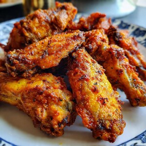 Receta de alitas de pollo ultracrujientes en freidora de aire (PDF)