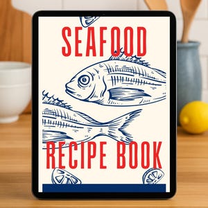 100 Healthy Seafood Recipes | Dietitian-Approved PDF Cookbook | Digital Download | Easy Fish & Shrimp Recipes
