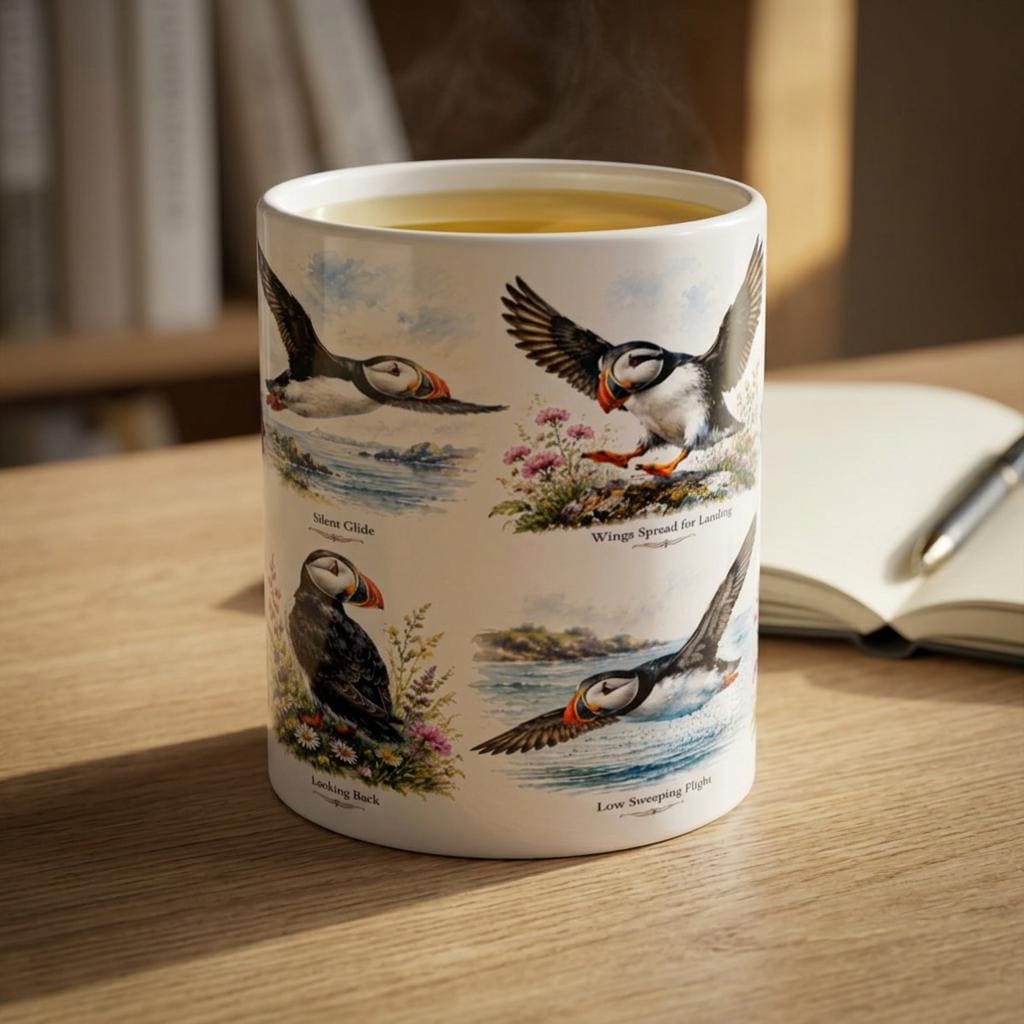 Iceland Puffin Souvenir Mug - Etsy