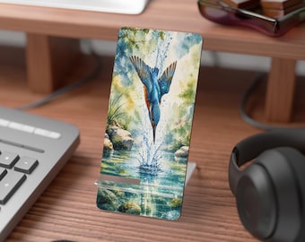 Kingfisher Bird Dive phone stand | Mobile Display Stand for Smartphones