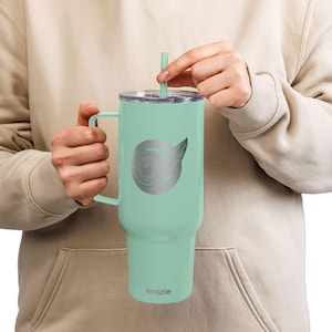 Engraved Uhtred Logo Insulated Tumbler, 40oz Travel Mug, Custom Drinkware for Coffee Lovers, Gifts for Him/Her, Unique Designs