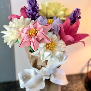 Handmade Origami Flower Bouquets