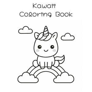 Kawaii Coloring Book