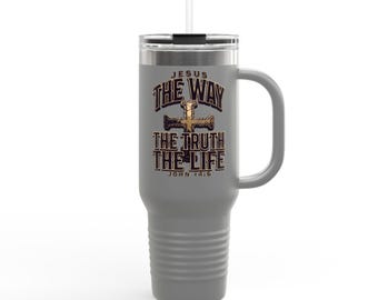 Jesus Vägen Sanningen Livet Resemugg | 113 cl isolerad tumbler