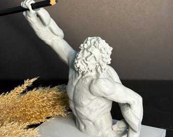 3D Printed Laocoön Pen Holder | Classical Sculpture Desk Accessory | Artistic Office Decor | Mythology-Inspired Organizer | Unique Gift Idea