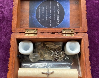 New Moon Manifestation Kit for Banishing Negativity