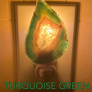 Agate Geode Night Light - Etsy