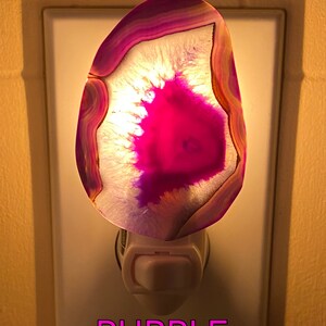 Agate Geode Night Light - Etsy