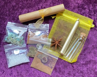 Full Moon (Ivy Moon) Ritual Kit for Happiness and Luck