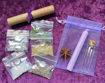 Full Moon (Cold Moon) Ritual Kit for Reflection & Healing