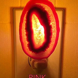Agate Geode Night Light - Etsy