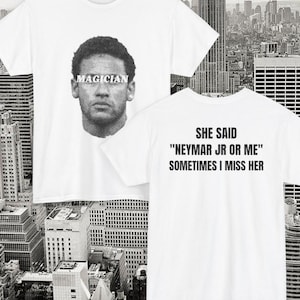 Neymar Jr Football T-Shirt | Stylish Soccer Tee Design | Neymar Graphic Shirt | Digital PNG