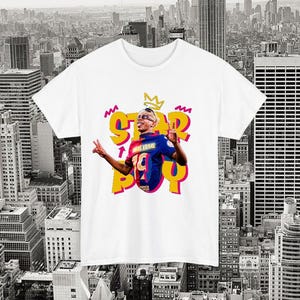 LAMINE YAMΛL – Diseño de camiseta de edición limitada • Arte de Futura Estrella del Fútbol (PNG digital)