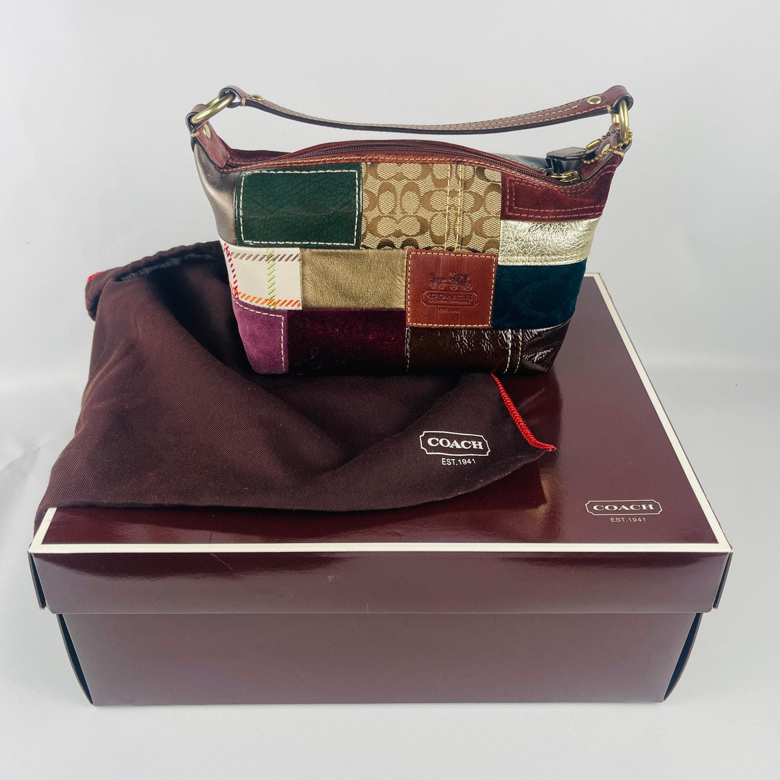 Vintage Coach Bag Patchwork - Etsy