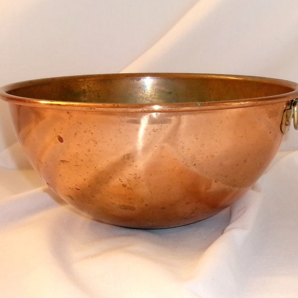 Copper Mixing Bowls Etsy