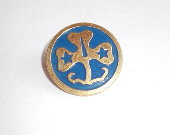 Vintage Girl Scout Pin - Etsy