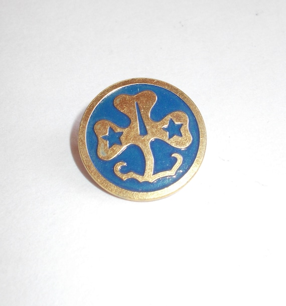 Vintage 1950s Girl Scout-GSA-World Association Blu