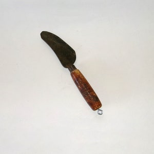 Unusual 1940s Vintage Chopping Tool or Herb Chopper or Spreading Tool-Looks Handmade