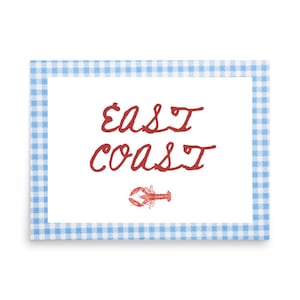 East Coast Poster