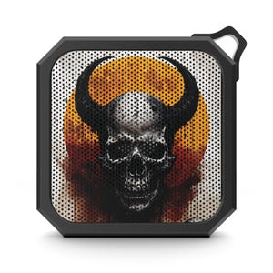 Bluetooth Speaker with Skull Design, Waterproof Speaker, Outdoor Party Speaker, Portable Music Player, Campfire Speaker