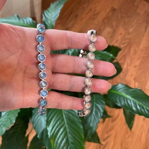 Touchstone Crystal Ice Bracelets Rhodium Plating Available in Dusty ...