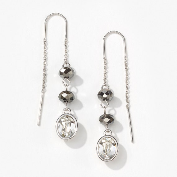 Touchstone crystal shop earrings