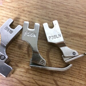 Industrial Sewing Machine Tools - Cording Foot Left, Cording Foot Right, Invisible Foot. New. Next day shipping from USA.