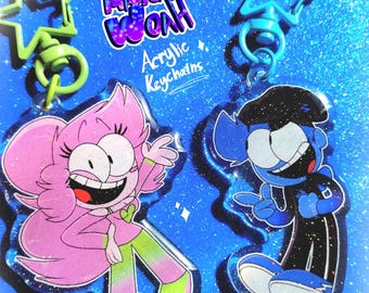 The Magical Woah Acrylic Keychains