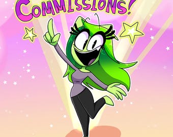 Digital Art Commissions by That Crazy Cartoonist [OPEN!]