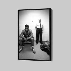 Mike Tyson Poster Iron Fist Canvas Boxing Sports Wall Art Boxing Legend Framed Canvas Print Tyson Home Decor P44 Birthday Gift