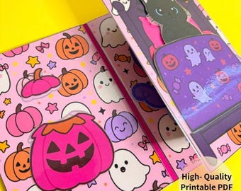 Halloween Printable, Craft Kit, Educational toys, Printable Paper Doll