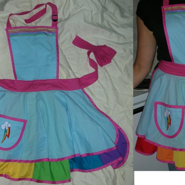 Plus Size Apron - Your choice - inspired by My Little Pony:Friendship is Magic