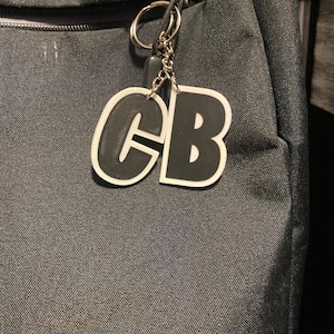 3D Printed Letter Keychain