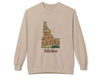The Gem State Idaho Sweatshirt | Idaho Pride Crewneck