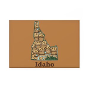 Idaho Potato Magnet | Gem State Souvenir