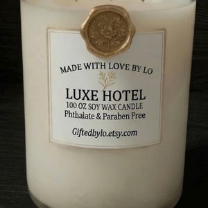 JUMBO CANDLE 100 oz Extra Large Candle Big  Candle Big Ass Candle