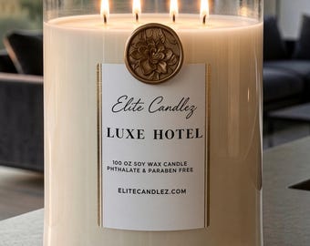 JUMBO CANDLE 100 oz Extra Large Candle Big  Candle Big Ass Candle