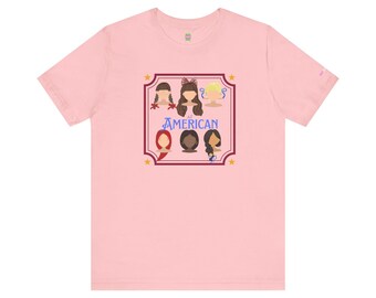 All American Girl Jersey Short Sleeve Tee