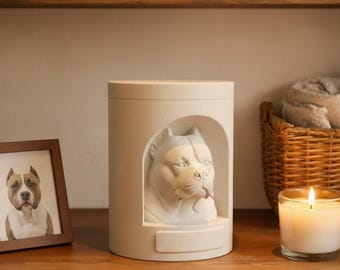 American Bully Memorial Urn, 3D Print Files (STL & 3MF)