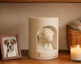 Boxer Memorial Urn, 3D Print Files (STL & 3MF)