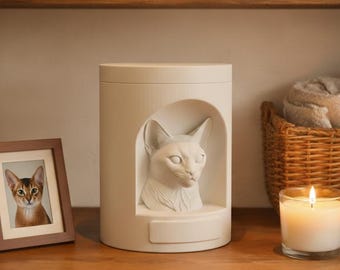 Abyssinian Memorial Urn, 3D Print Files (STL & 3MF)
