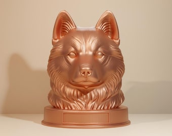 Pomsky Büste | 3D Printable (STL + 3MF)