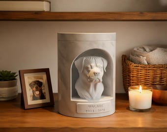 Rottweiler Gedenkurne | 3D Druckbare STL Datei
