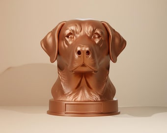 Chesapeake Bay Retriever STL File | 3D Printable Dog Bust (Digital Download)