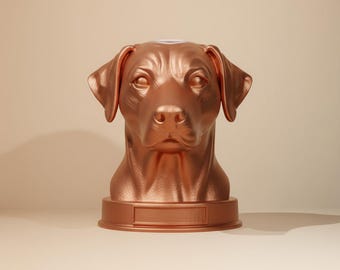 Catahoula Leopard Dog Bust | 3D Printable (STL + 3MF)