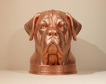 English Mastiff STL File | 3D Printable Dog Bust (Digital Download)