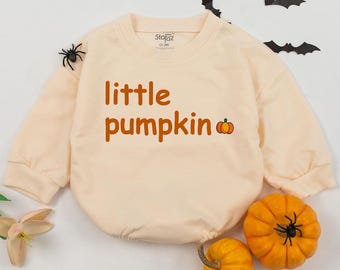 Little Pumpkin Halloween Baby Romper: Fall Outfit