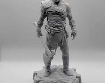 Estatua de Kratos, el dios de la guerra